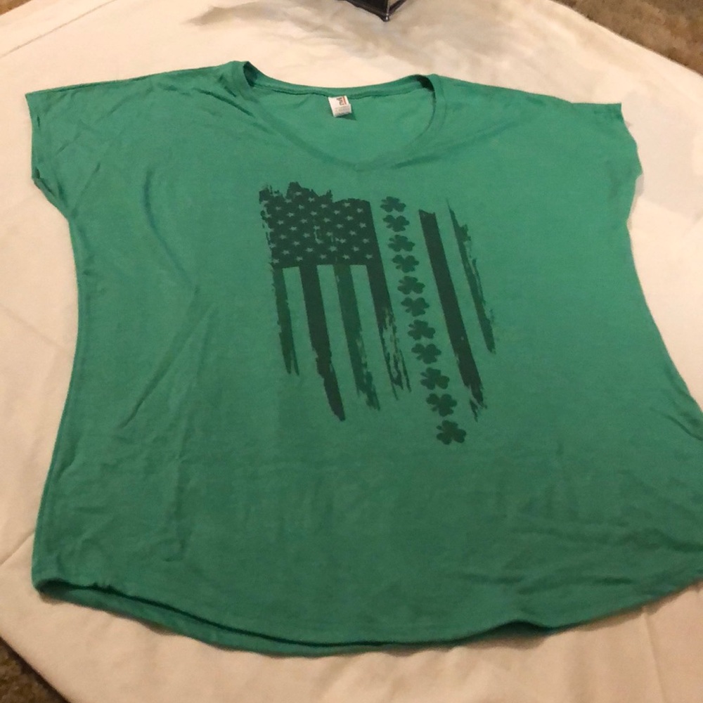 Shamrock Flag Shirt XLarge Brand new